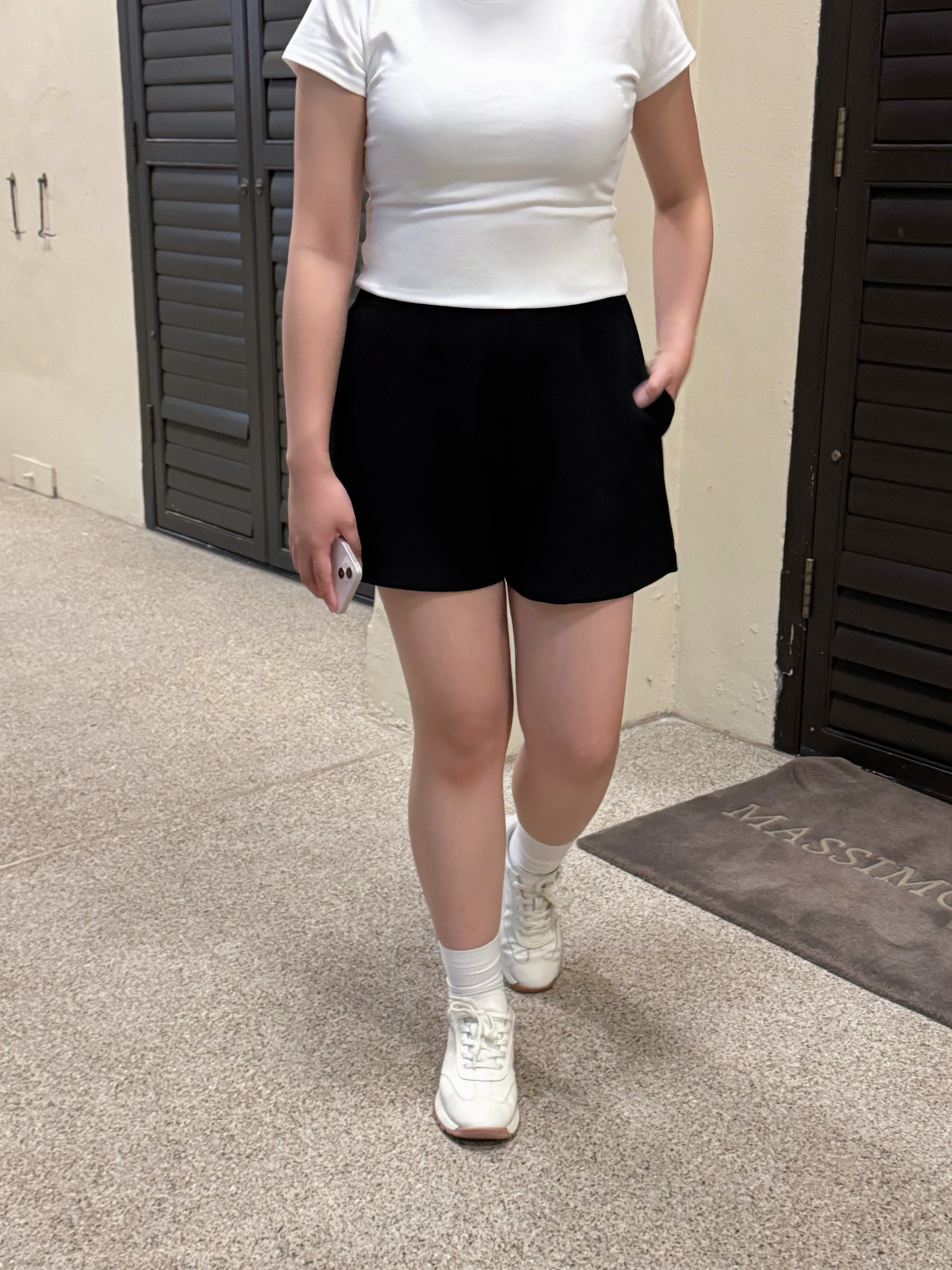 [大碼女生ok!]大彈性傘型短褲(三色入)