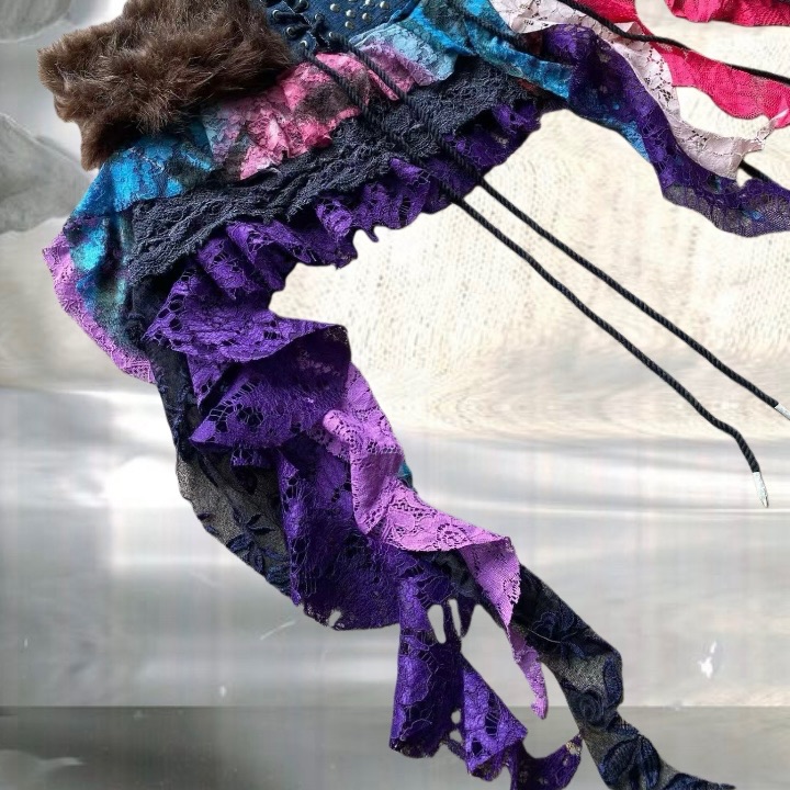 Dark Lolita Handmade Skirt