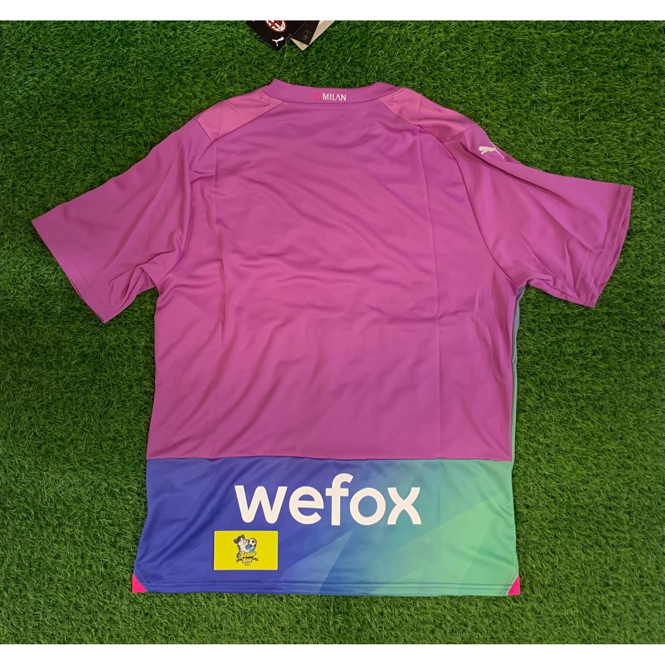 2023-24 AC米蘭 二客 球迷版 短袖