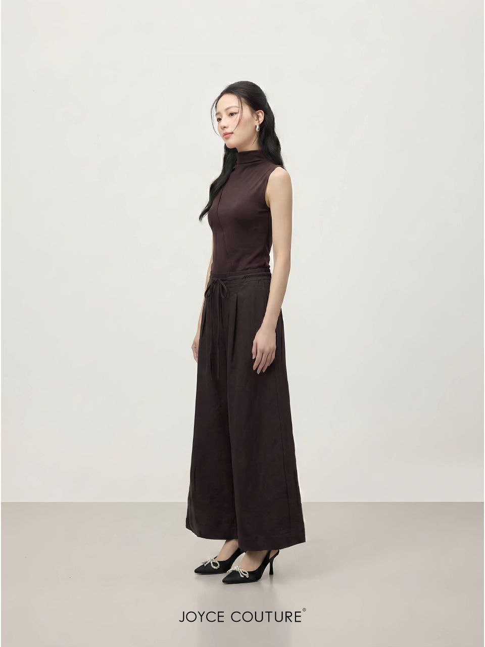 高领无袖上衣  T0205