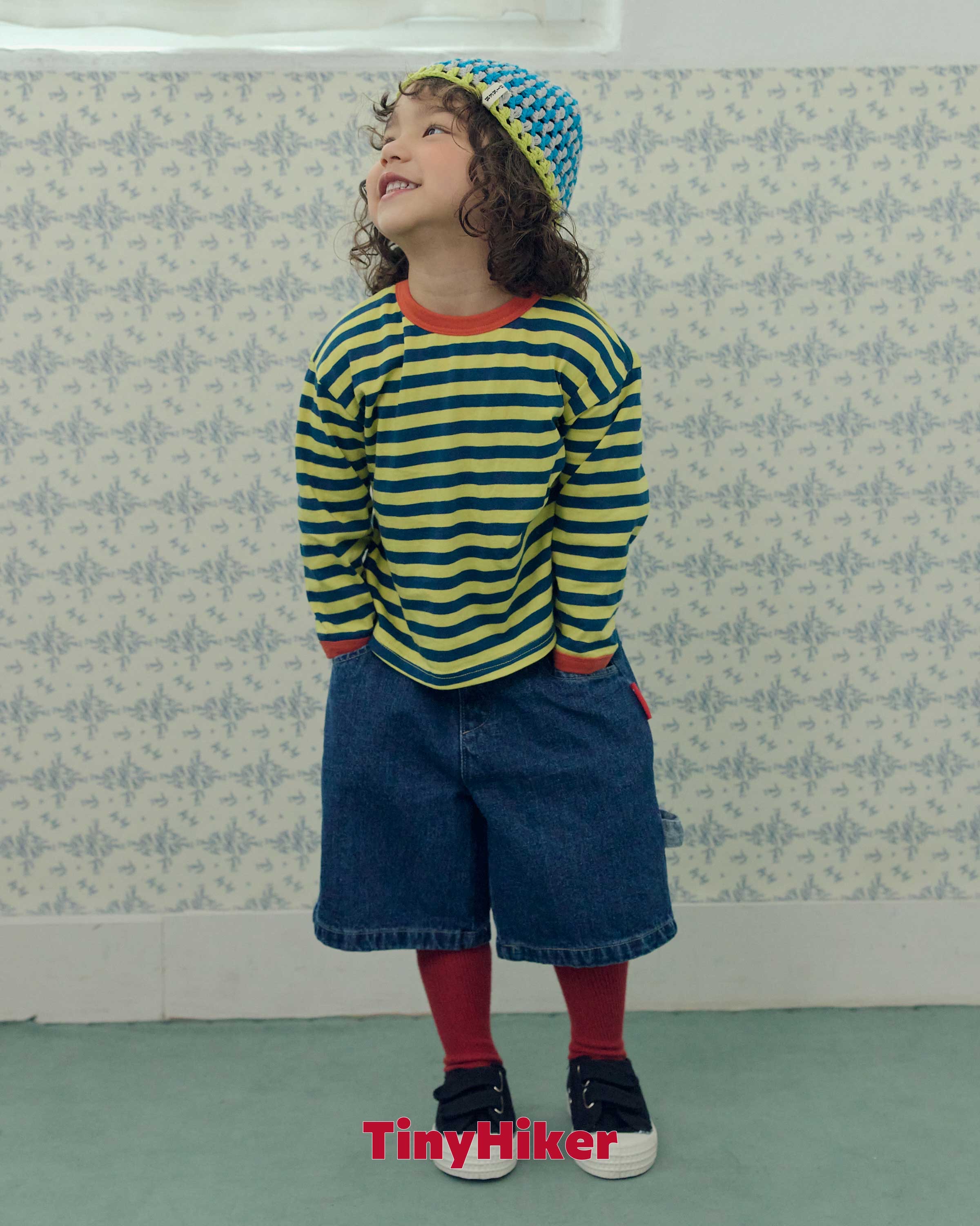 Tiny | Freckle Stripe Tee