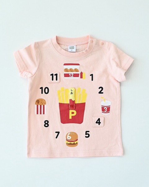 🆕【⭐訂購⭐】 🇯🇵日本直送 🌀可愛移動 薯條時鐘 短袖TEE［3款選］🌀[ELDA-0218][260524]