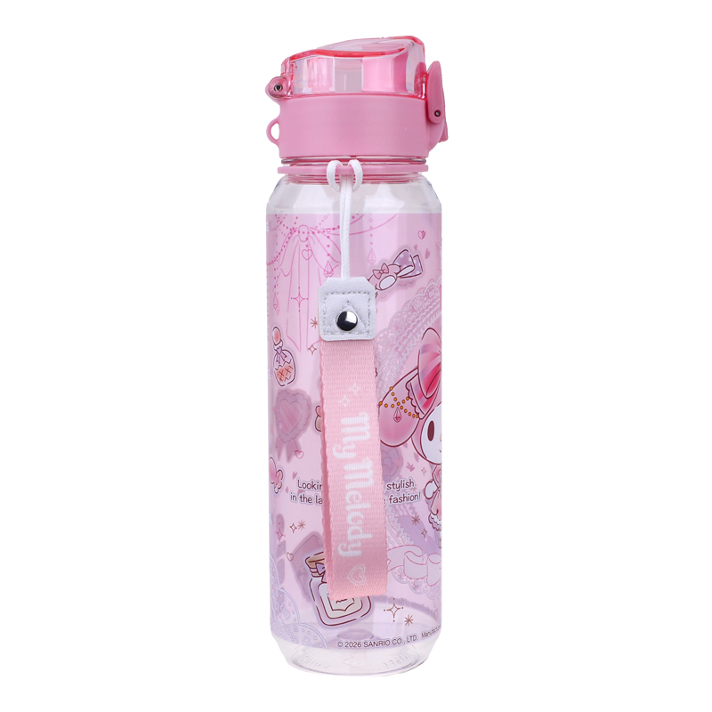 My Melody 700ml BPA & BPS Free Water Bottle with Strap 膠水樽連手繩