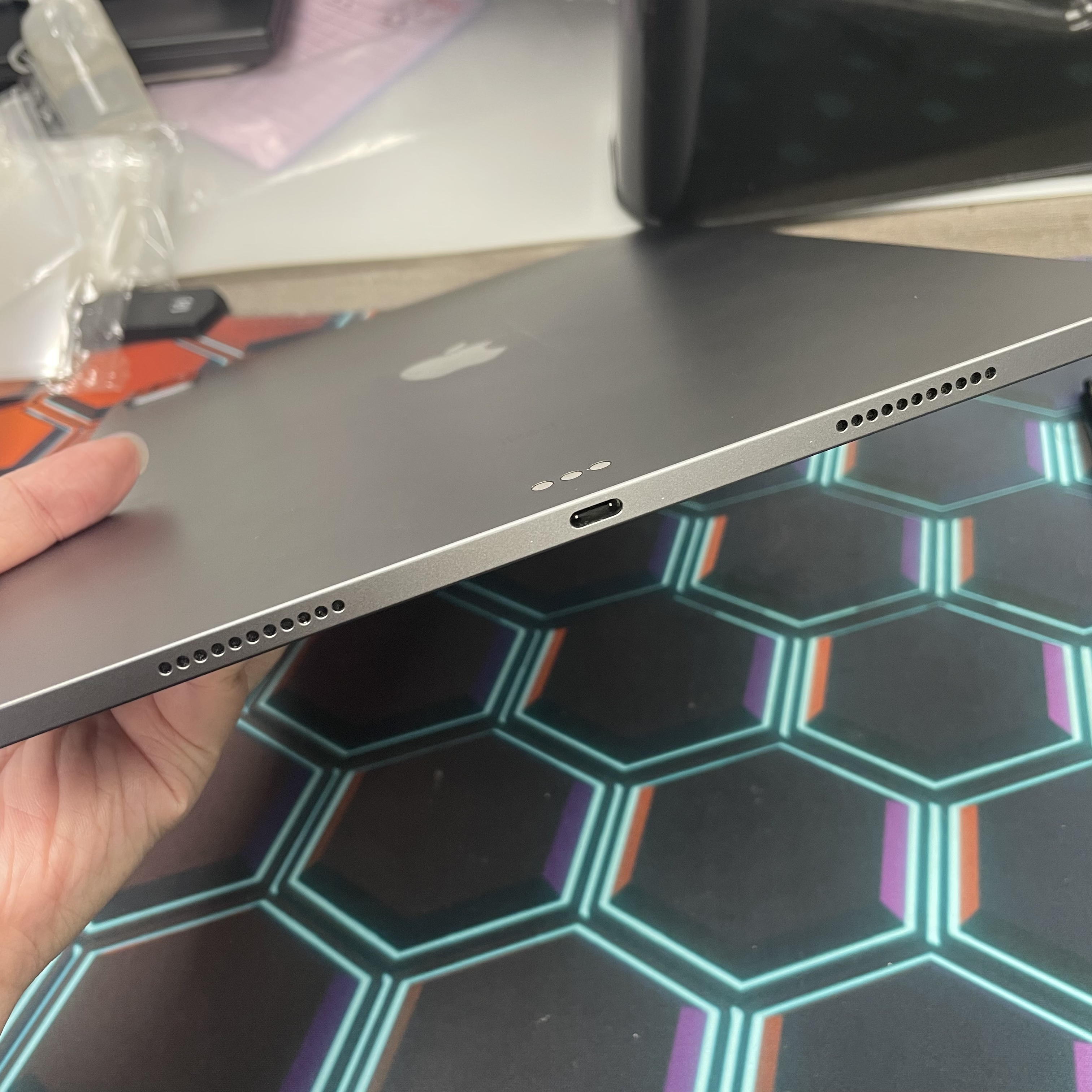 *680296 iPad Pro 5 12.9吋 M1 完美機 128GB WIFI版 灰色 gray 