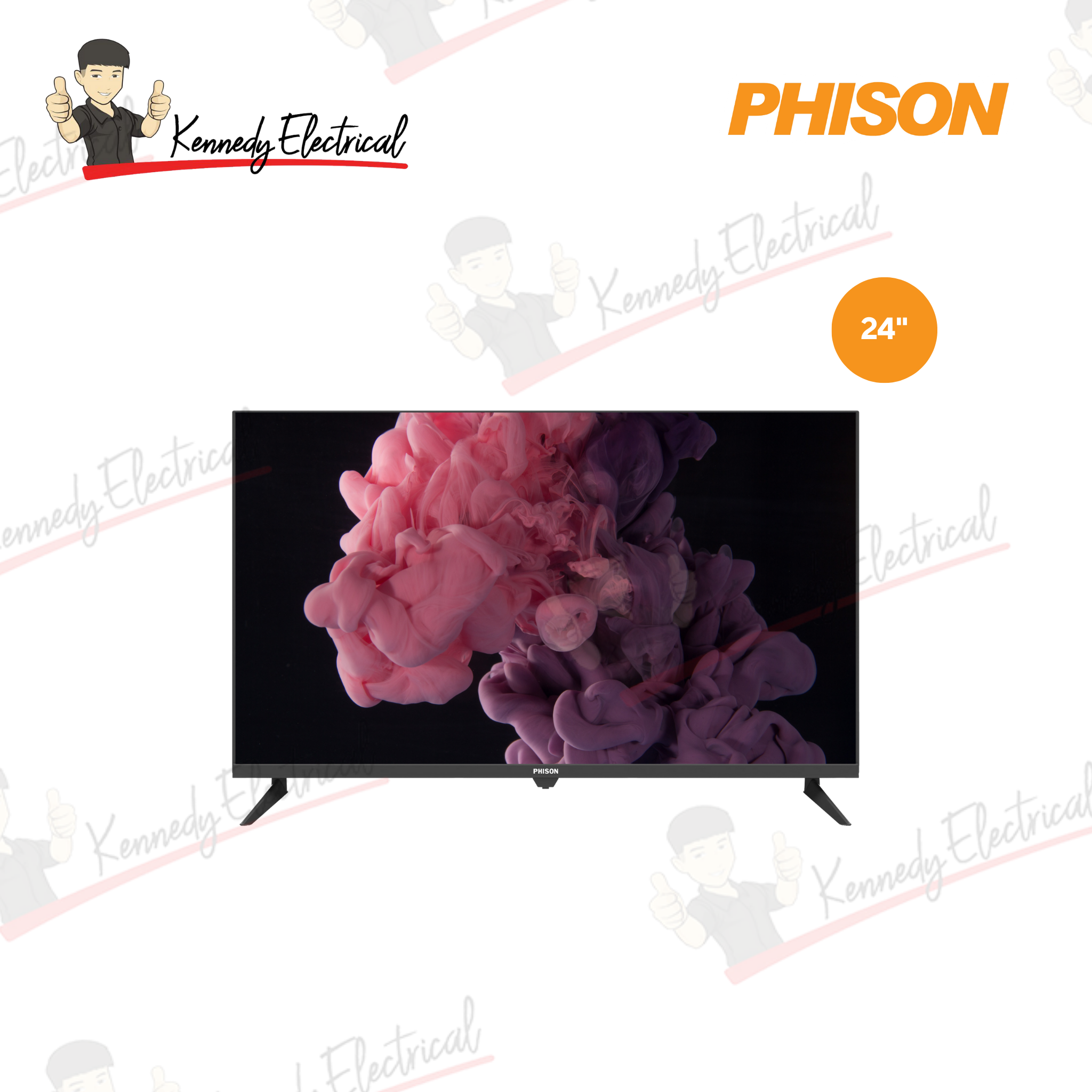 Phison 24" HD LED TV Slim Bezel PTV-P2430