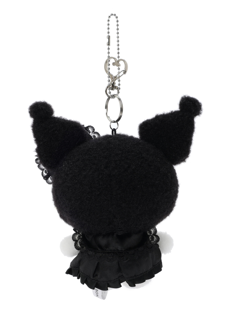 預訂 | 日本 Kuromi 愛心閃石蝴蝶結 愛心扣掛件公仔