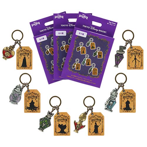 【預訂】TDR Disney Halloween 2026 - Villains keychain 隨機