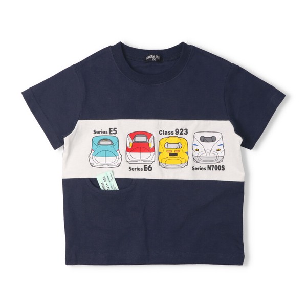 🆕【⭐訂購⭐】🌀 🇯🇵 日本直送 #新幹線 移動車票 雙面印花 短袖T恤［2款選］🌀 [ELDA-0004][260501]