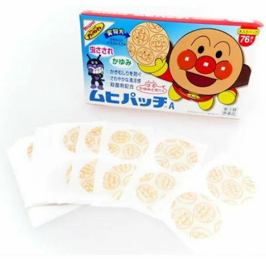 日本池田模範堂麵包超人止痕貼 (代購)-1盒 現貨