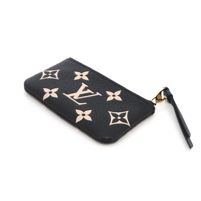 Louis Vuitton Empreinte Leather Bicolor Monogram Key Pouch