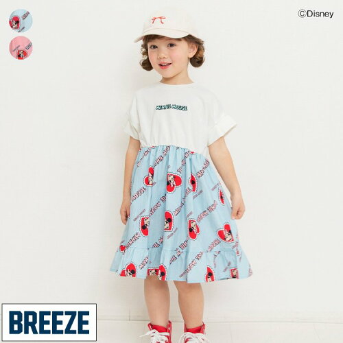 🆕【⭐訂購⭐】🌀 🇯🇵 日本直送🇯🇵 #Minnie 刺繡 拼布 荷葉邊下擺 連身裙［2款選］ 🌀[ELCA-0022][260324]