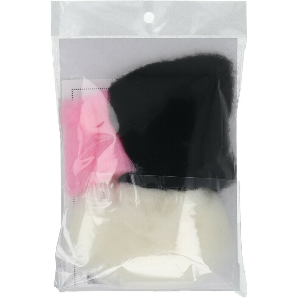 日本直送 可愛卡通DIY針氈公仔 / 縫紉髮帶 - 1件 - 現貨