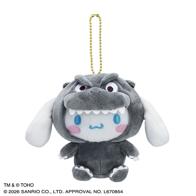 🎀【預訂】GODZILLA x SANRIO 公仔掛飾 - Cinnamoroll 