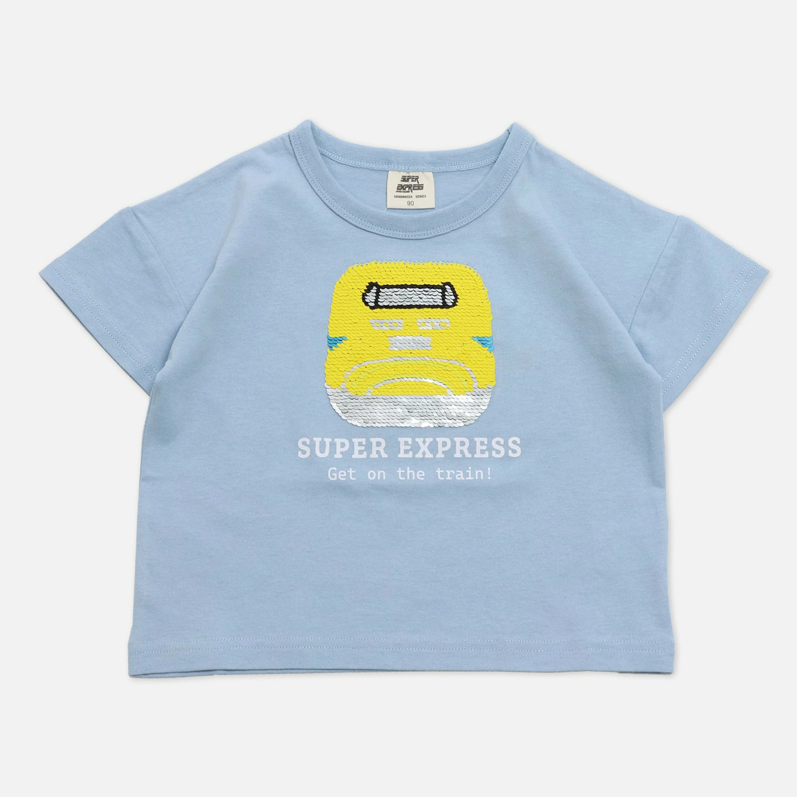 🆕【⭐訂購⭐】  🇯🇵日本直送 🌀#新幹線 閃閃珠片/刺繡 短袖 tee［4款選］🌀 [PLCA-0065] [260402]