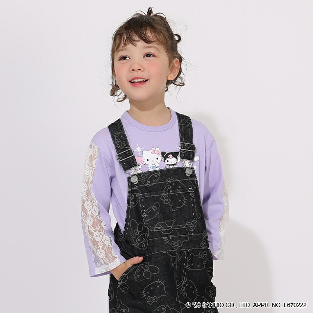 🆕【⭐訂購⭐】🌀 🇯🇵 日本直送 #Sanrio 拔染印花 牛仔 #背帶裙［2款選］ 🌀 [ELIA-0188] [261025]
