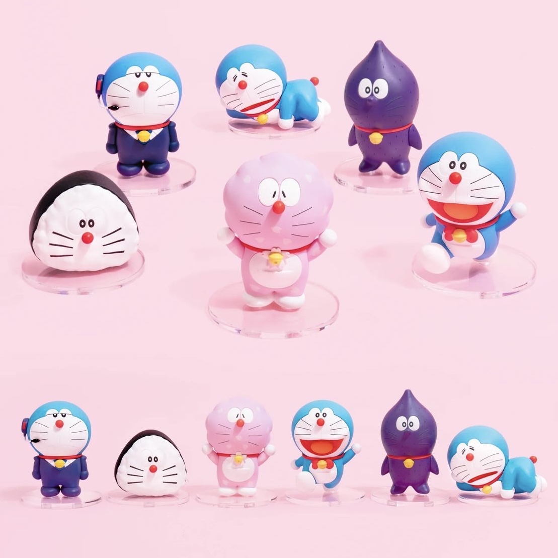 [預購] 多啦A夢櫻花限定Figure 盲盒公仔 擺設 (一套6款) Doraemon公仔