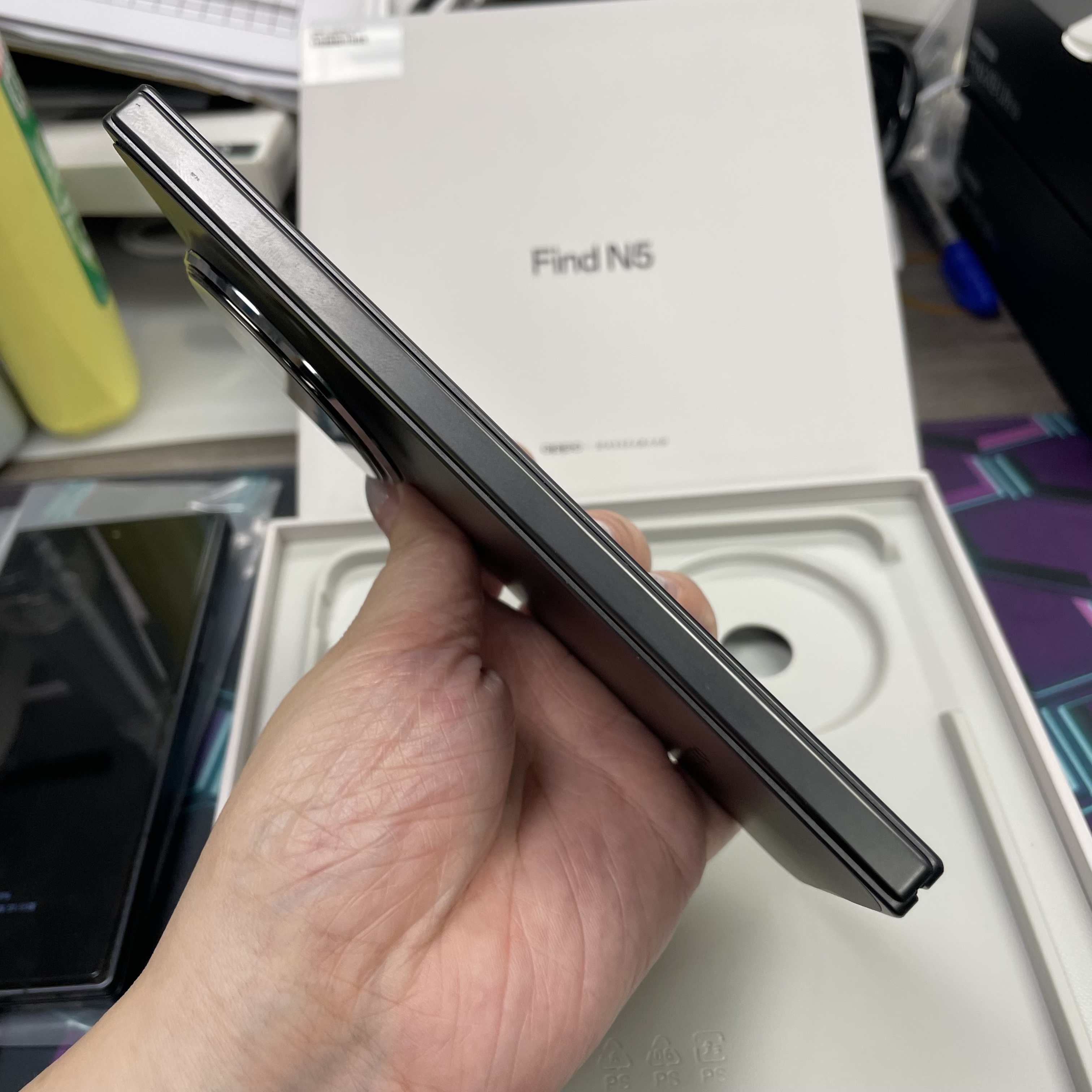 *7254 Oppo Find N5 完美機 16+512GB 黑色 black