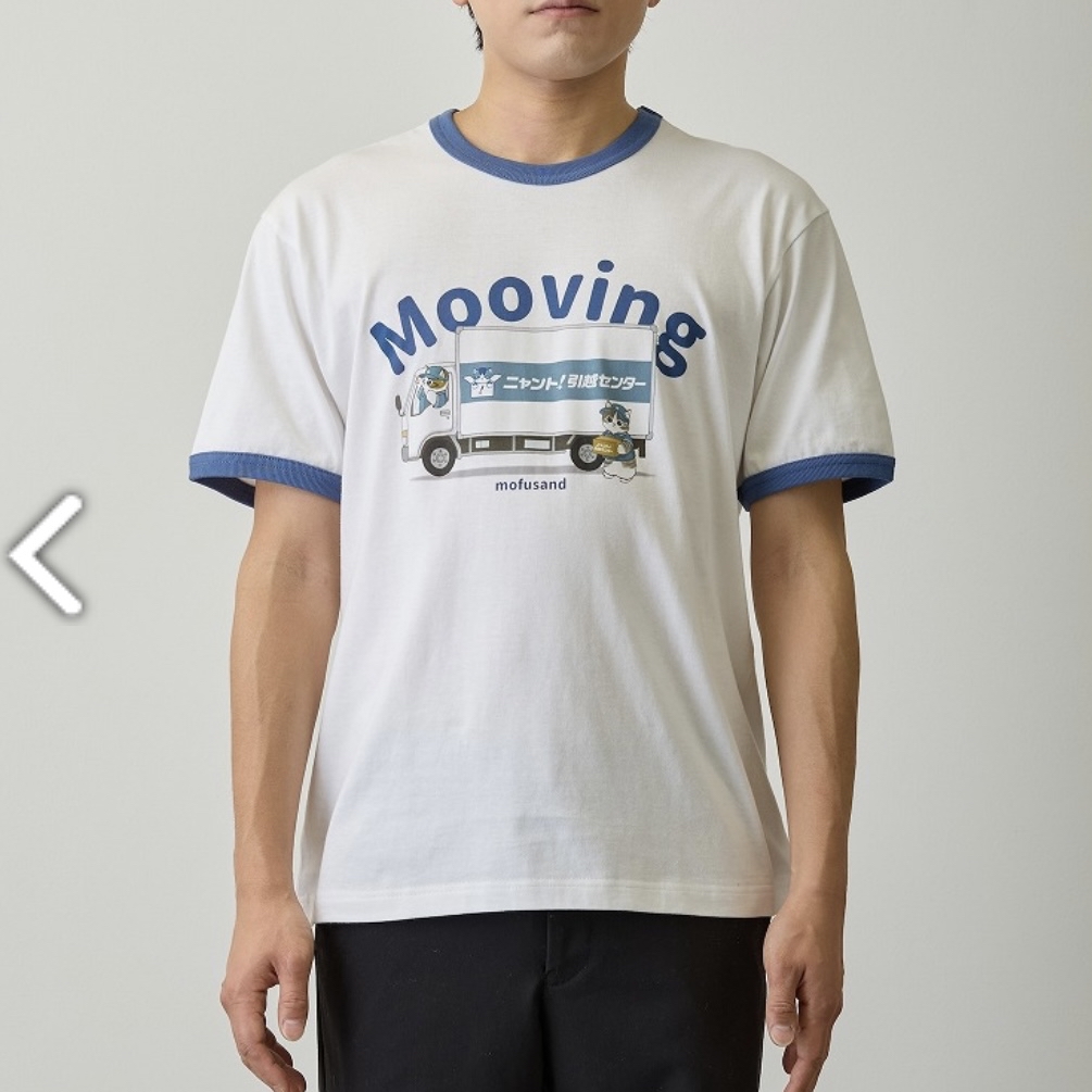 Mofusand 鯊魚貓 tee｜預訂