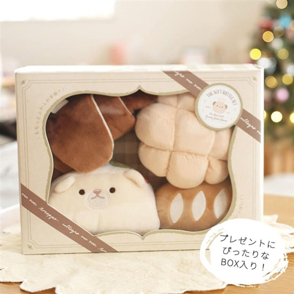 🇯🇵預訂 日本直送🇯🇵小熊新鮮出爐的麵包布藝撥浪鼓套裝6m+