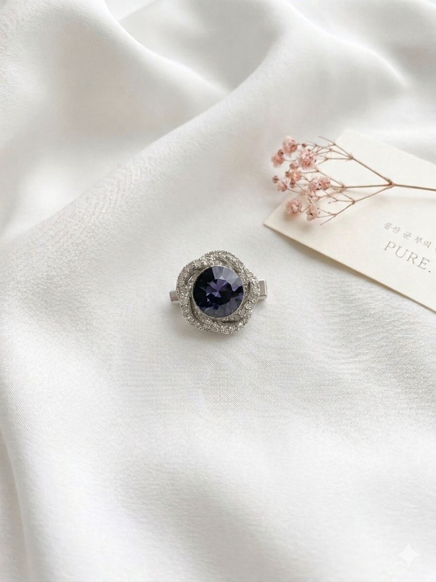 Swarovski Celestia Noir Small Brooch