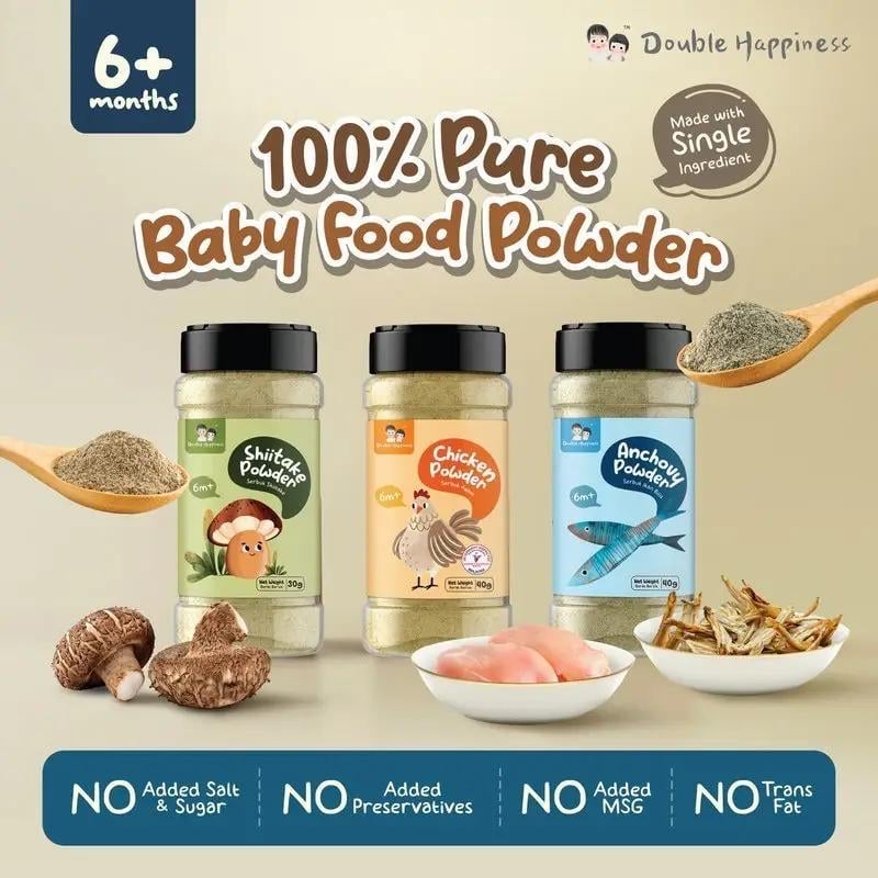 Double Happiness  純天然食品粉 