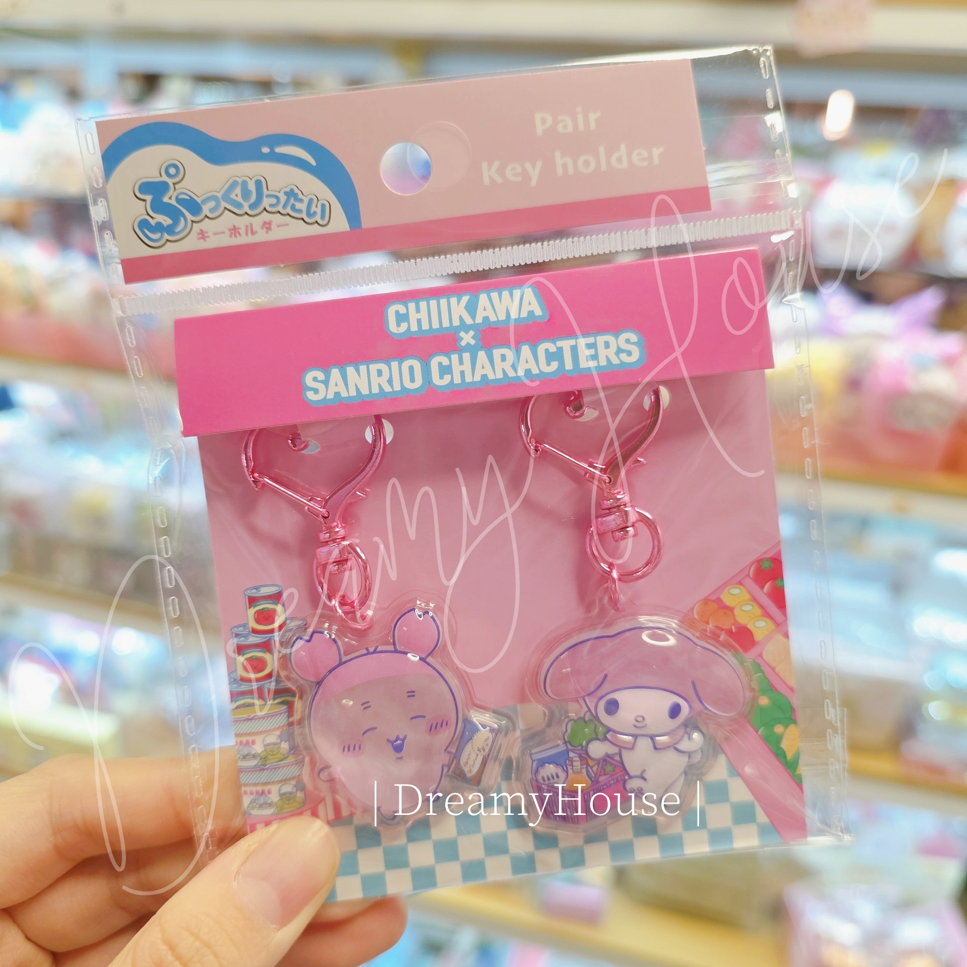 日本 Chiikawa x Sanrio characters 匙扣SET