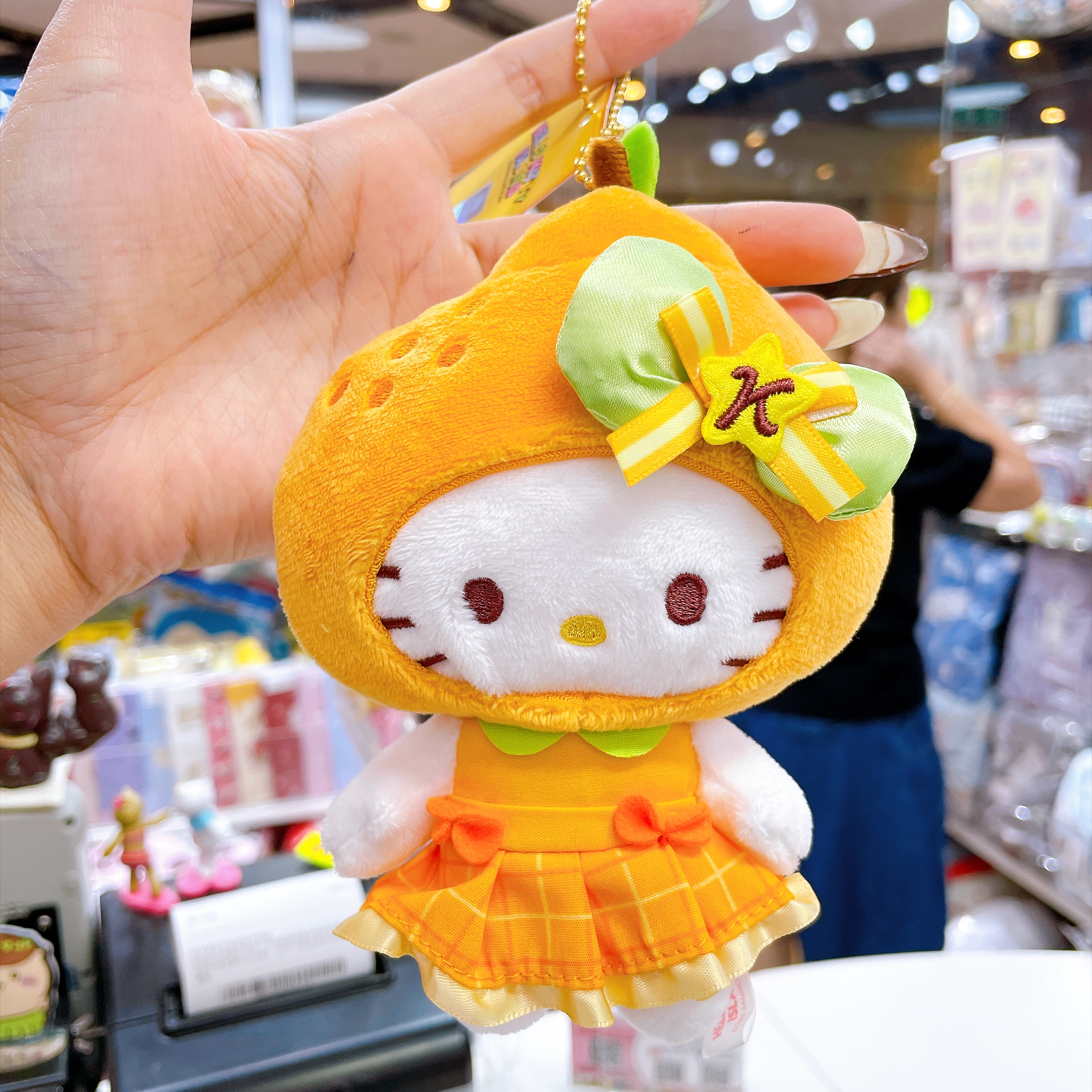 韓國濟州島限定蜜柑Hello Kitty公仔