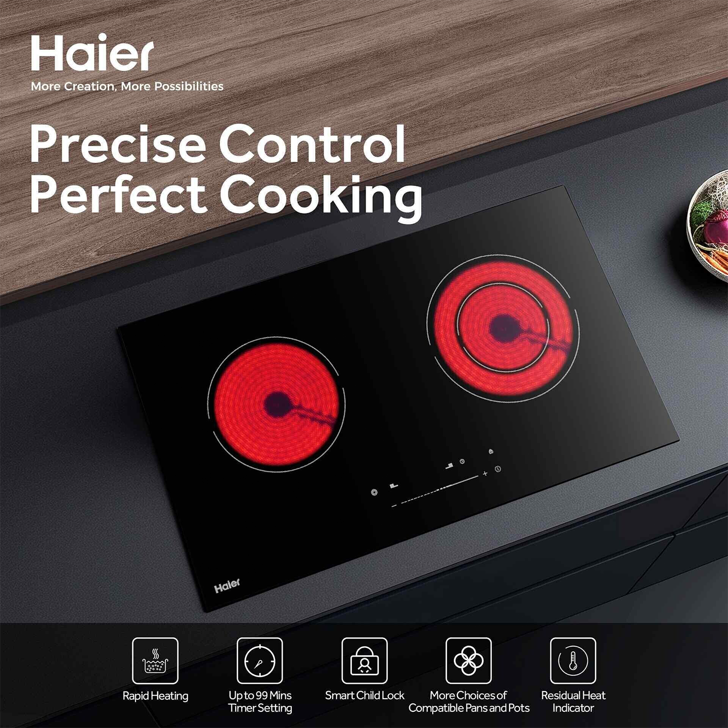 Haier T-Shape Range Hood (HR-Y672TE1OC)