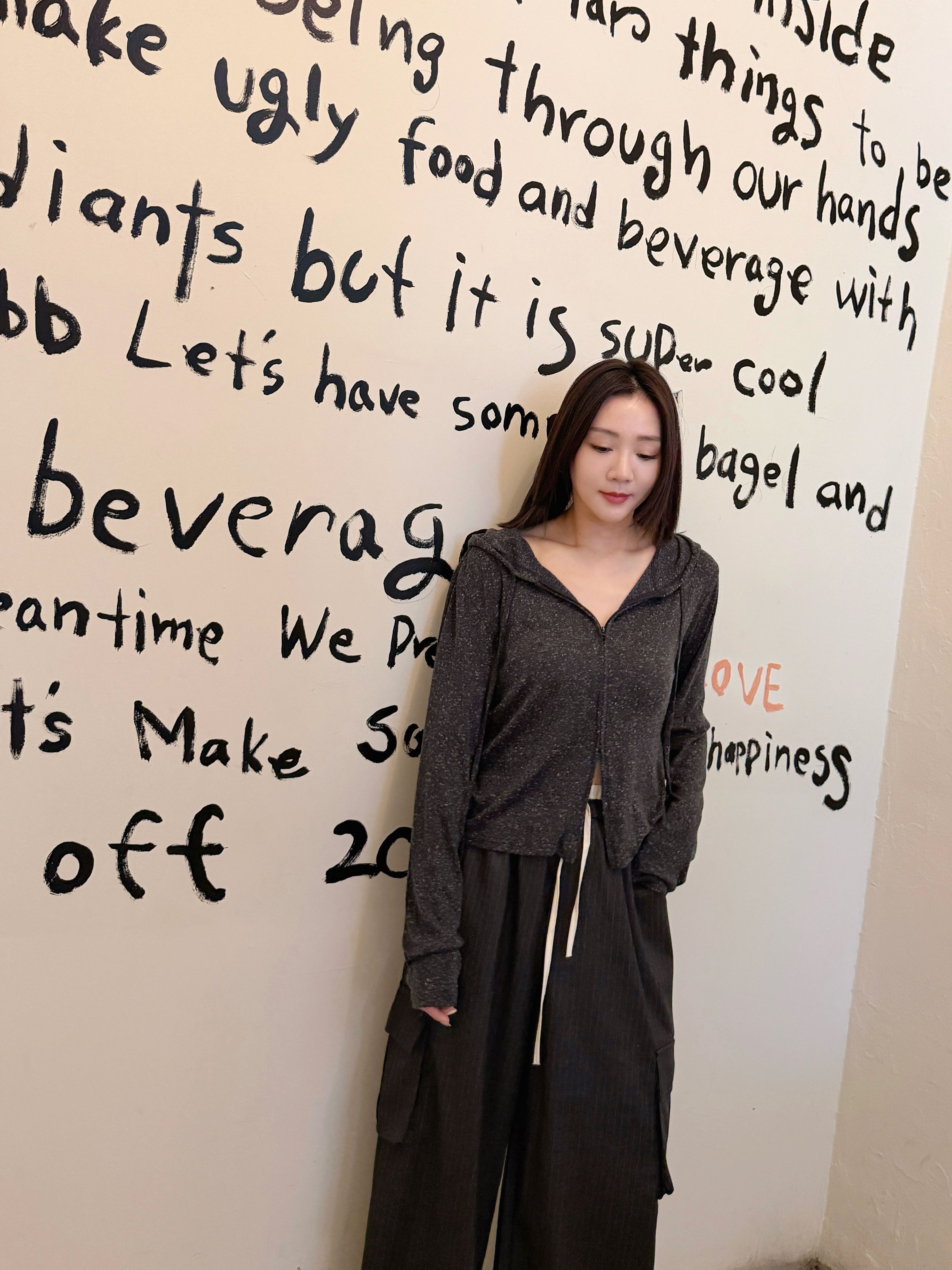 0感 ! Zip up jacket 