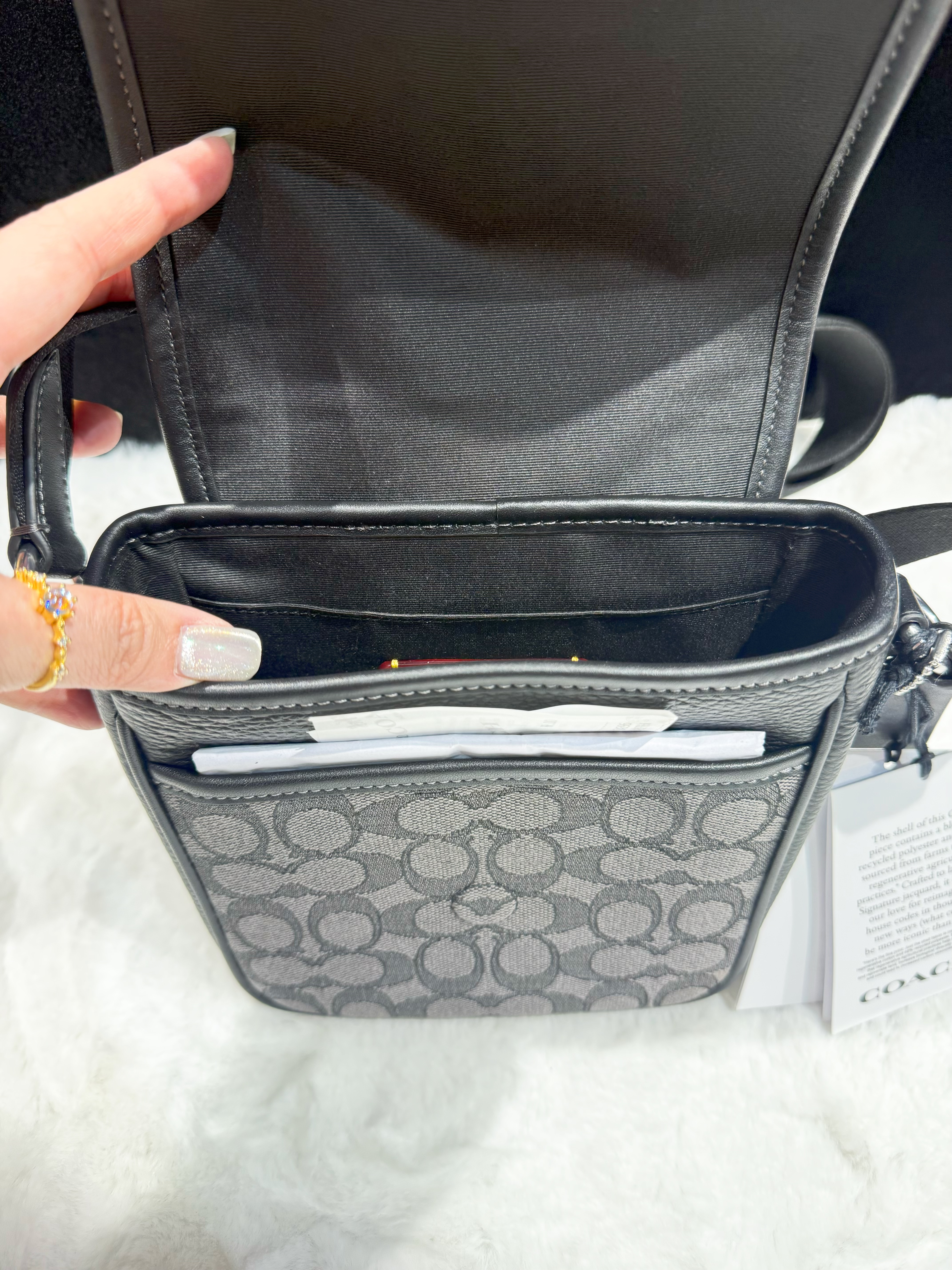 Coach Lucas crossbody blk/m