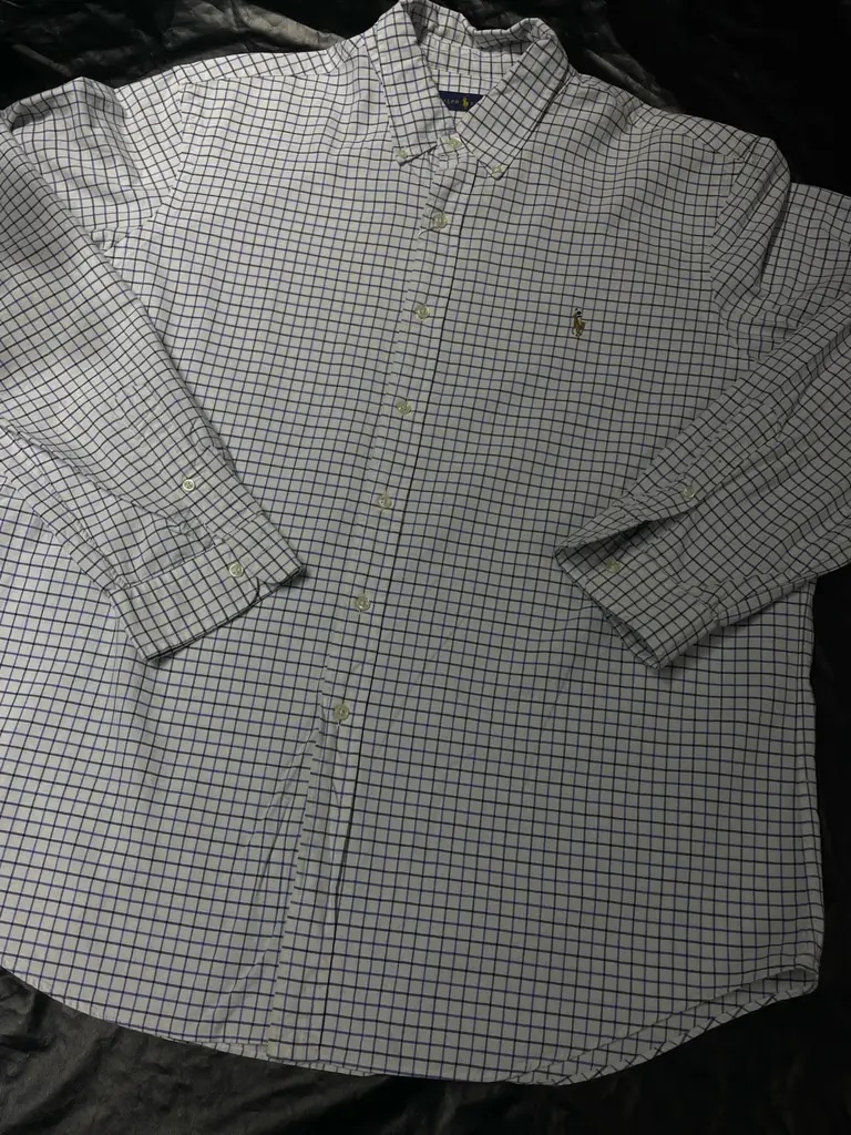 Black Vintage Polo shirt #0004