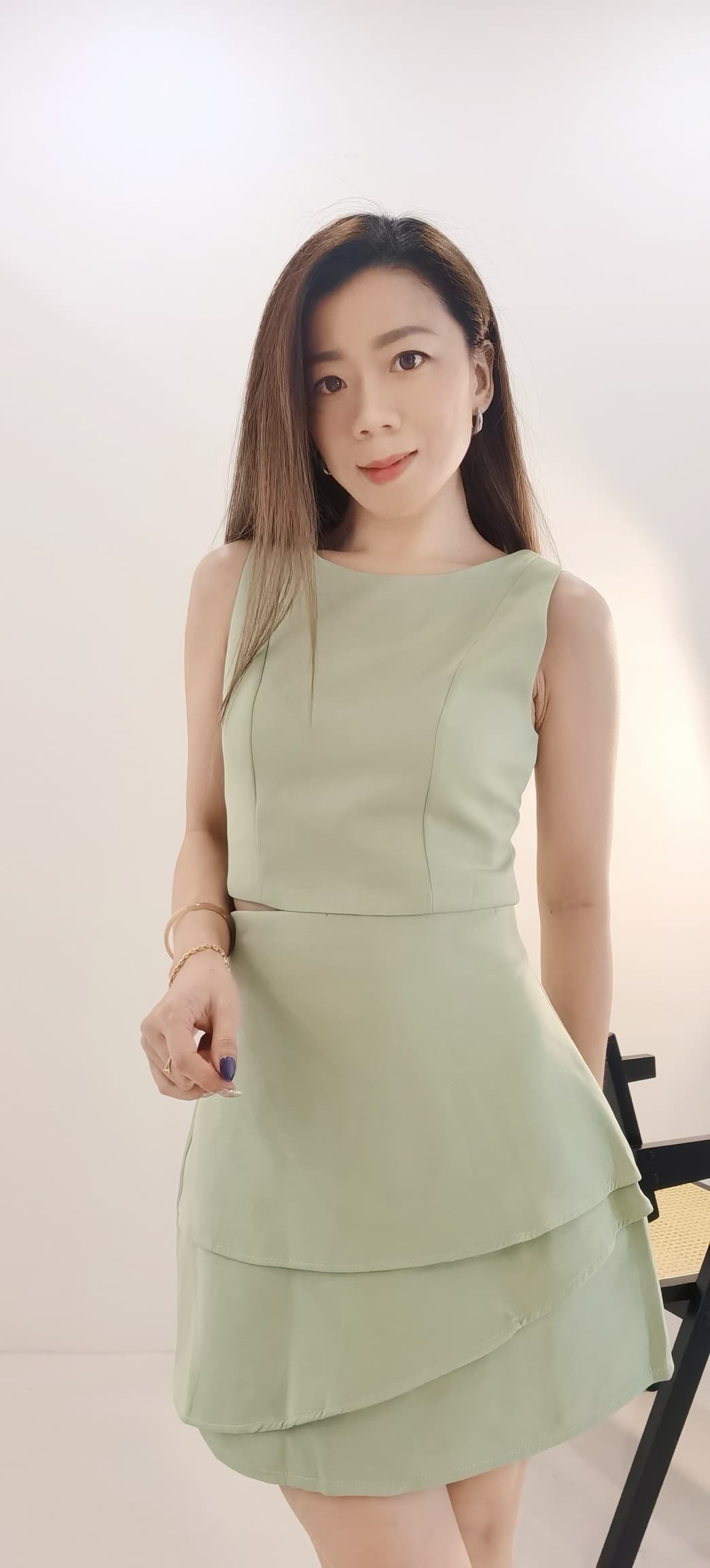 52984 CASUAL SKIRTPANT SET 西装裤裙套装