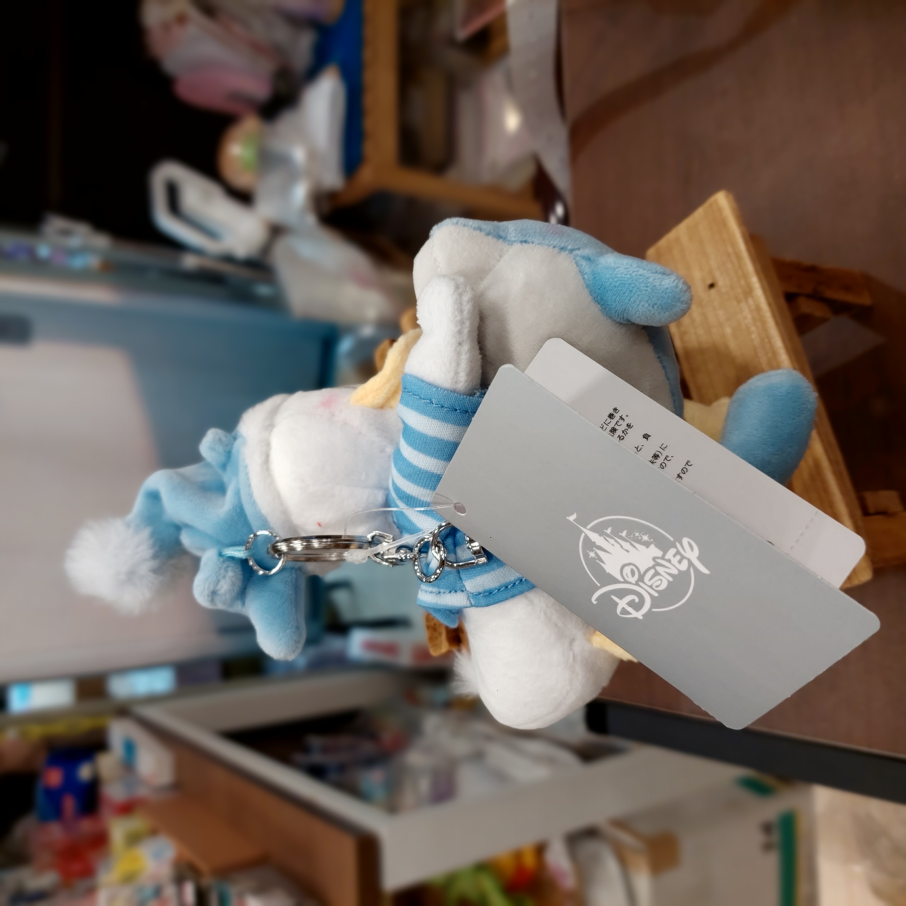 原裝日本 廸士尼  Pajama Style Donald Duck 唐老鴨吊飾 掛件 Key chain