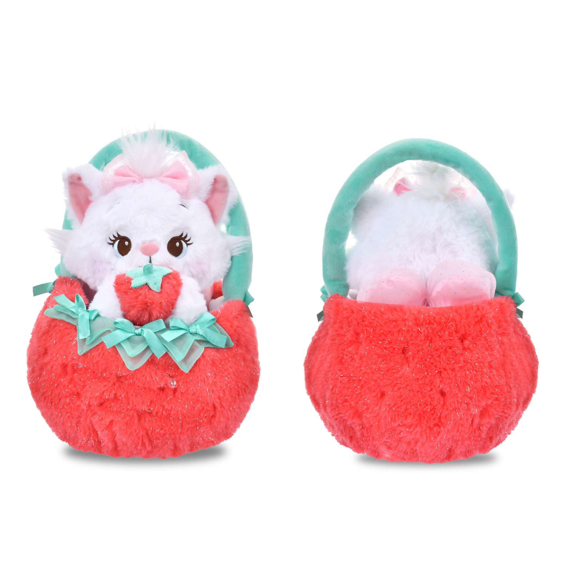 日本預訂📍日本迪士尼GLOSSY FRUITS系列 - 米妮/Marie草莓公仔/吊飾 27/1日本開售