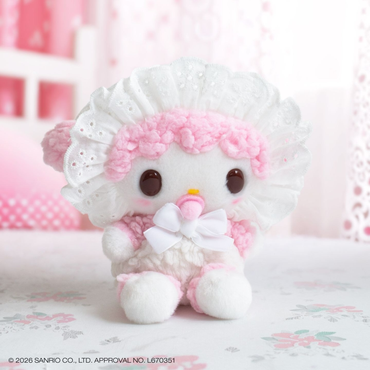 🌸 【預訂】Sweet Piano baby 公仔 - cuddly baby