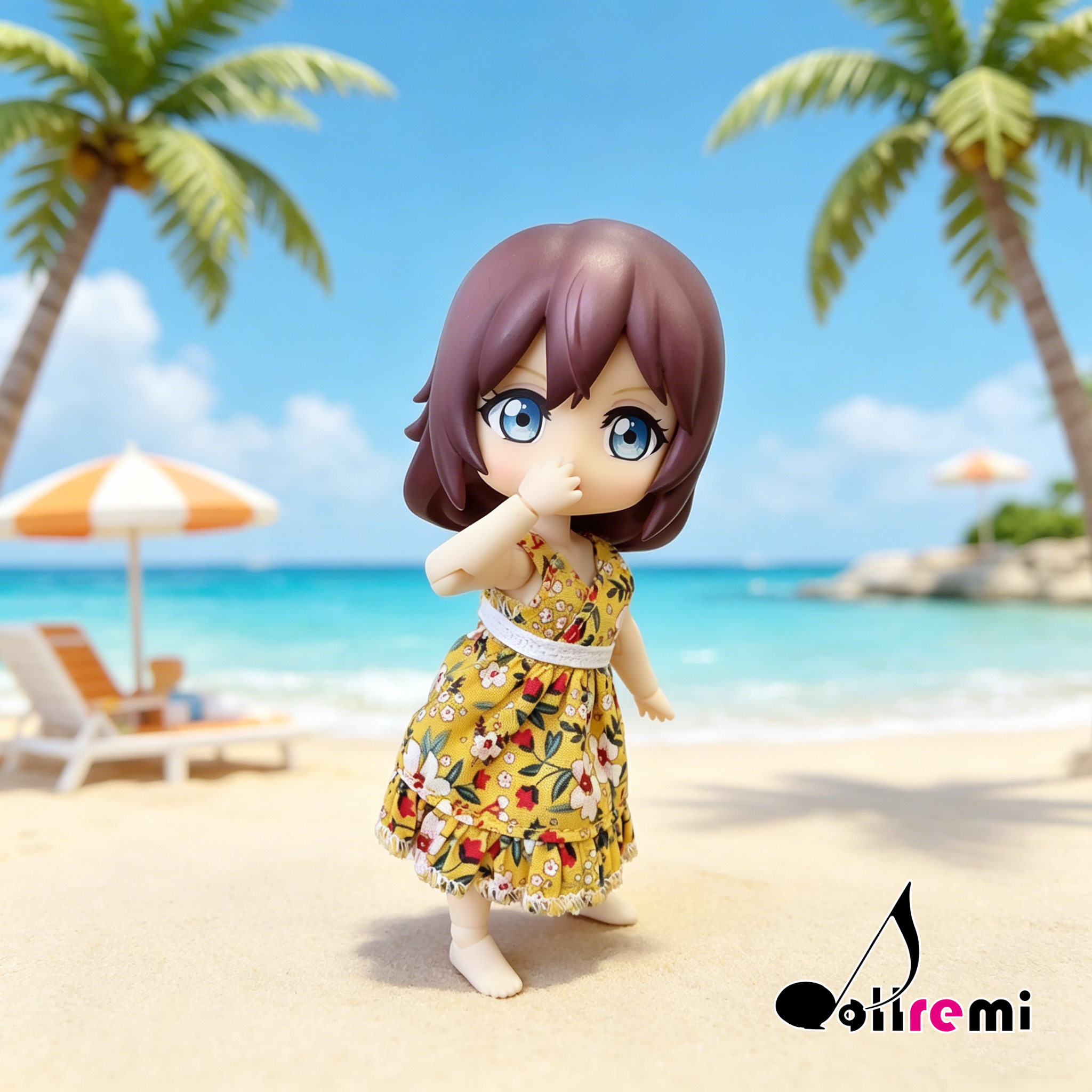 【dollremi】(B202) 碎花背心連衣裙 Sleeveless floral print dress