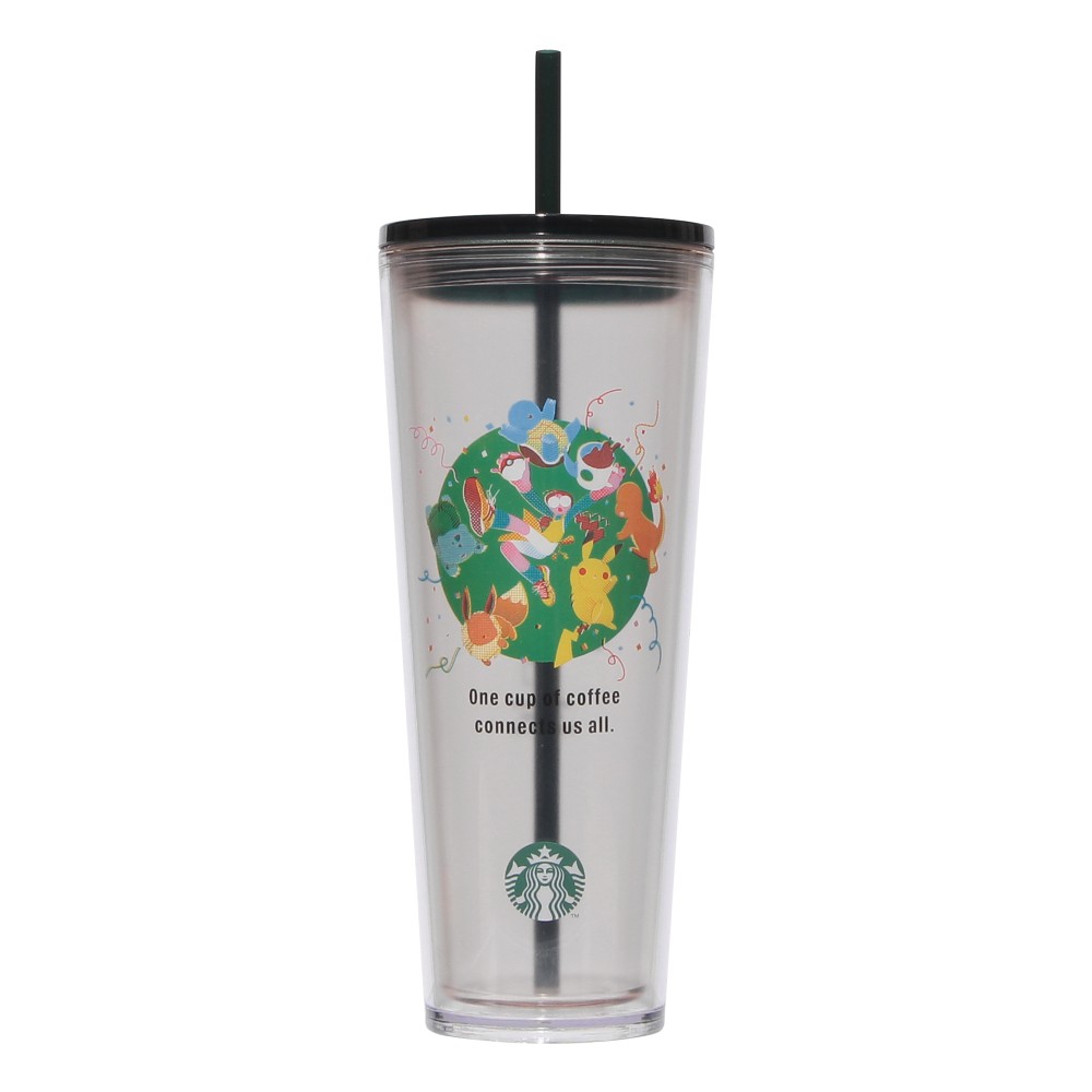 《限量發售》《日本 🇯🇵  POKÉMON + STARBUCKS系列》【凍飲杯 710ml  共2款】