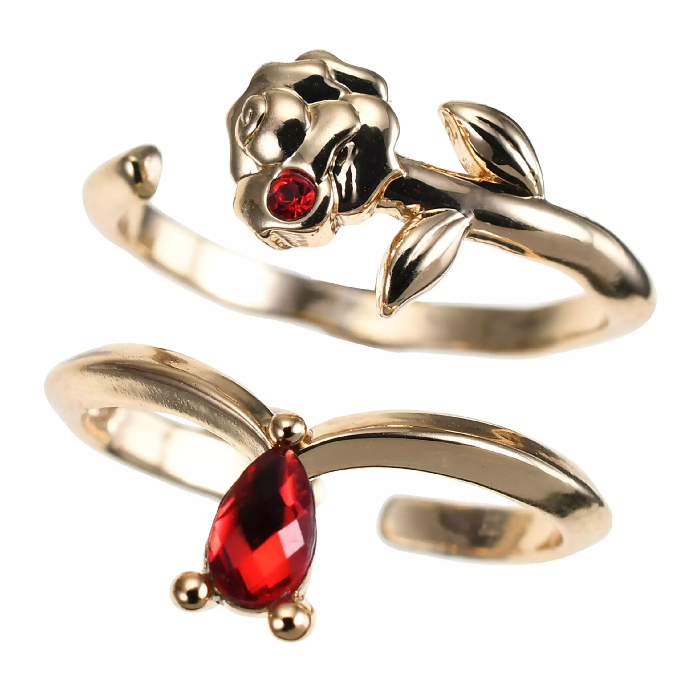 🌸 【預訂】Beauty and the Beast Ring Set - Disney Store 6/10新品