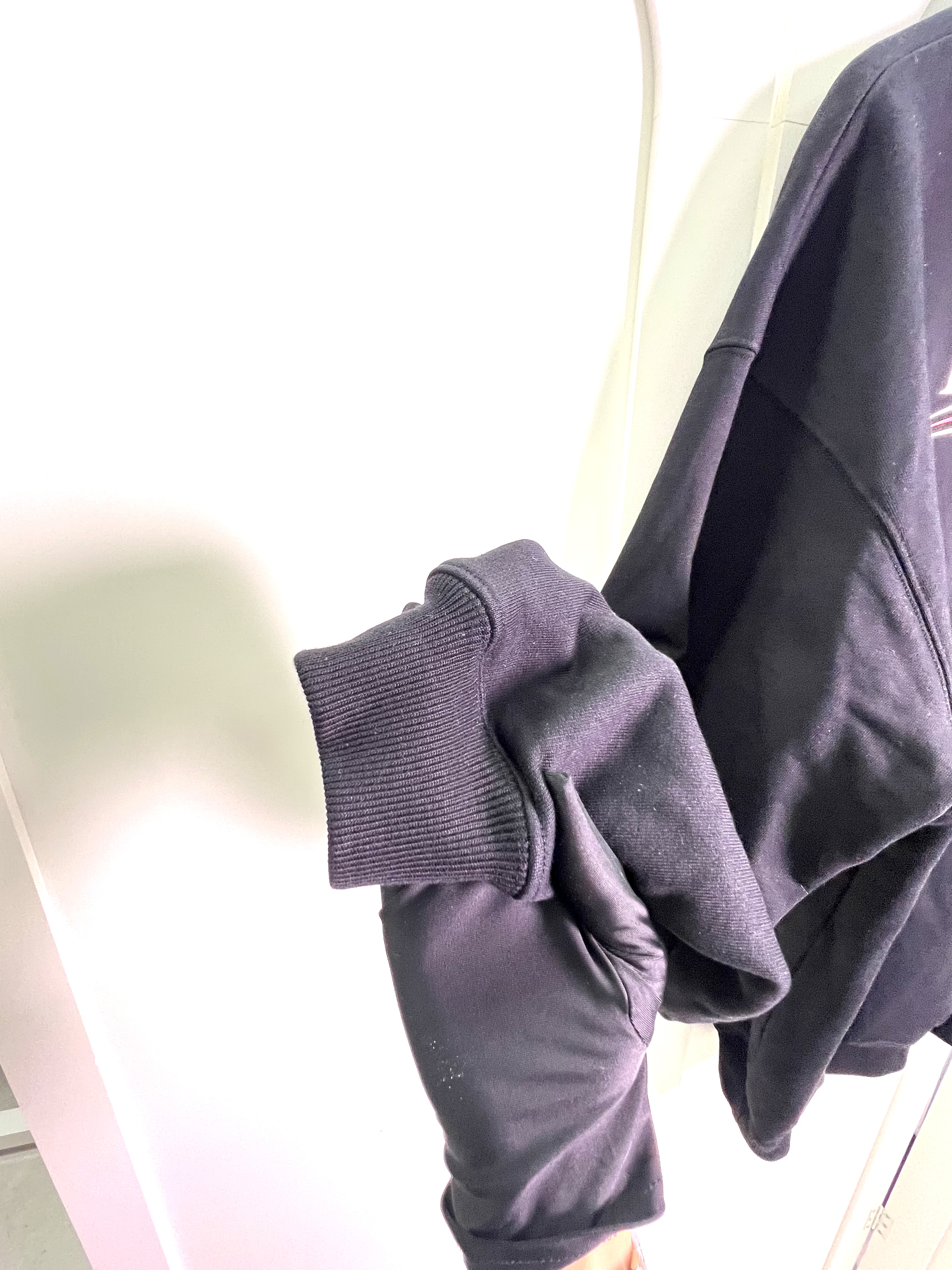 Pre-Owned BALENCIAGA Embroidered printed cotton-jersey hoodie / Product Code: 26040706