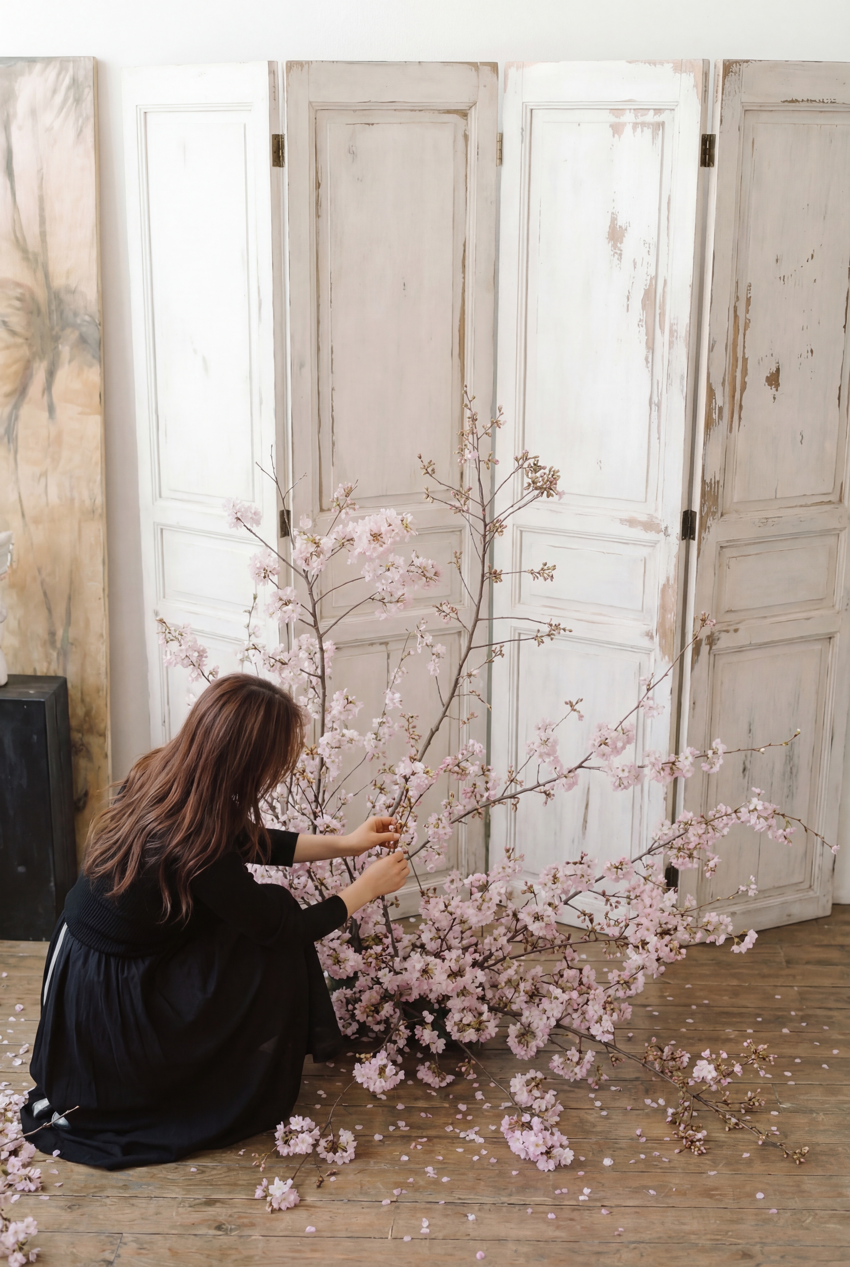 (New)春日櫻花🌸花藝屏風設計課 （佈置系列）