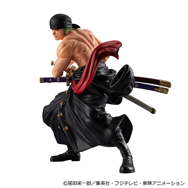 (預訂訂金 $100) (總價 $141) MegaHouse WALLSTAR 海賊王 卓洛 W.STAR ONE PIECE Roronoa Zoro (行版) 