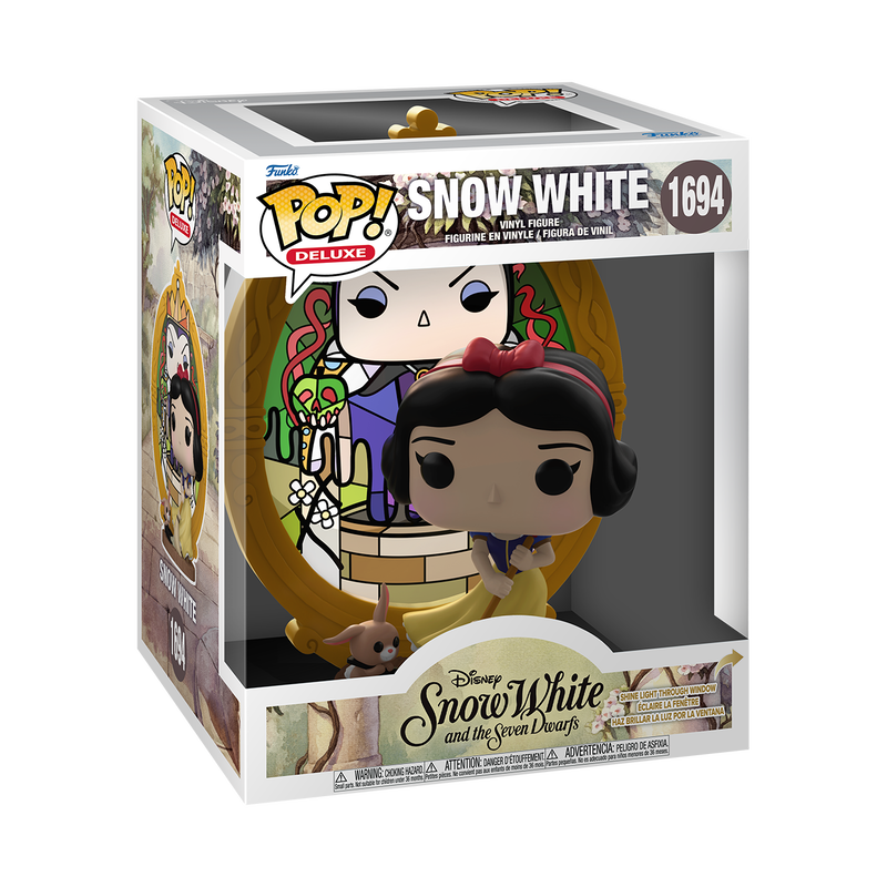 📦訂購 美國代購 Funko POP! Disney Deluxe Snow White (Evil Queen Stained Glass) Figure 白雪公主 模型