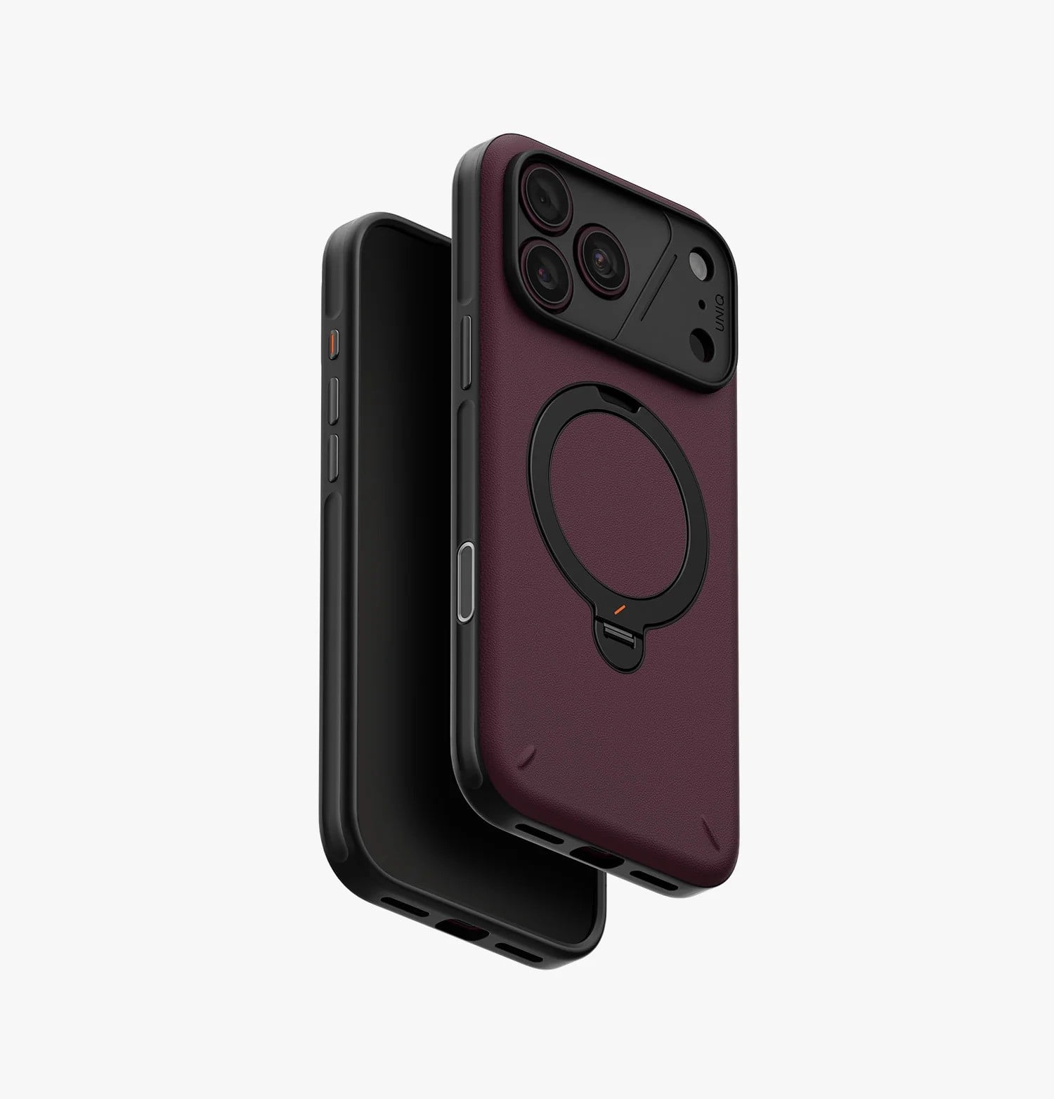 [全港免運] - UNIQ Elix 360 Kickstand Leather Case For iPhone 18 Pro 系列 [4色選擇]