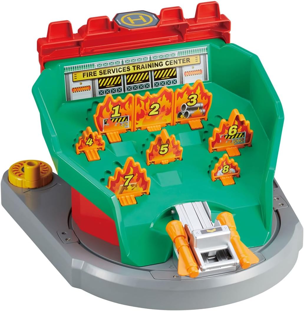 Tomica 消防訓練中心玩具｜聲效消防站套裝｜小汽車軌道場景｜Takara Tomy｜Vbuy (不包括車仔)