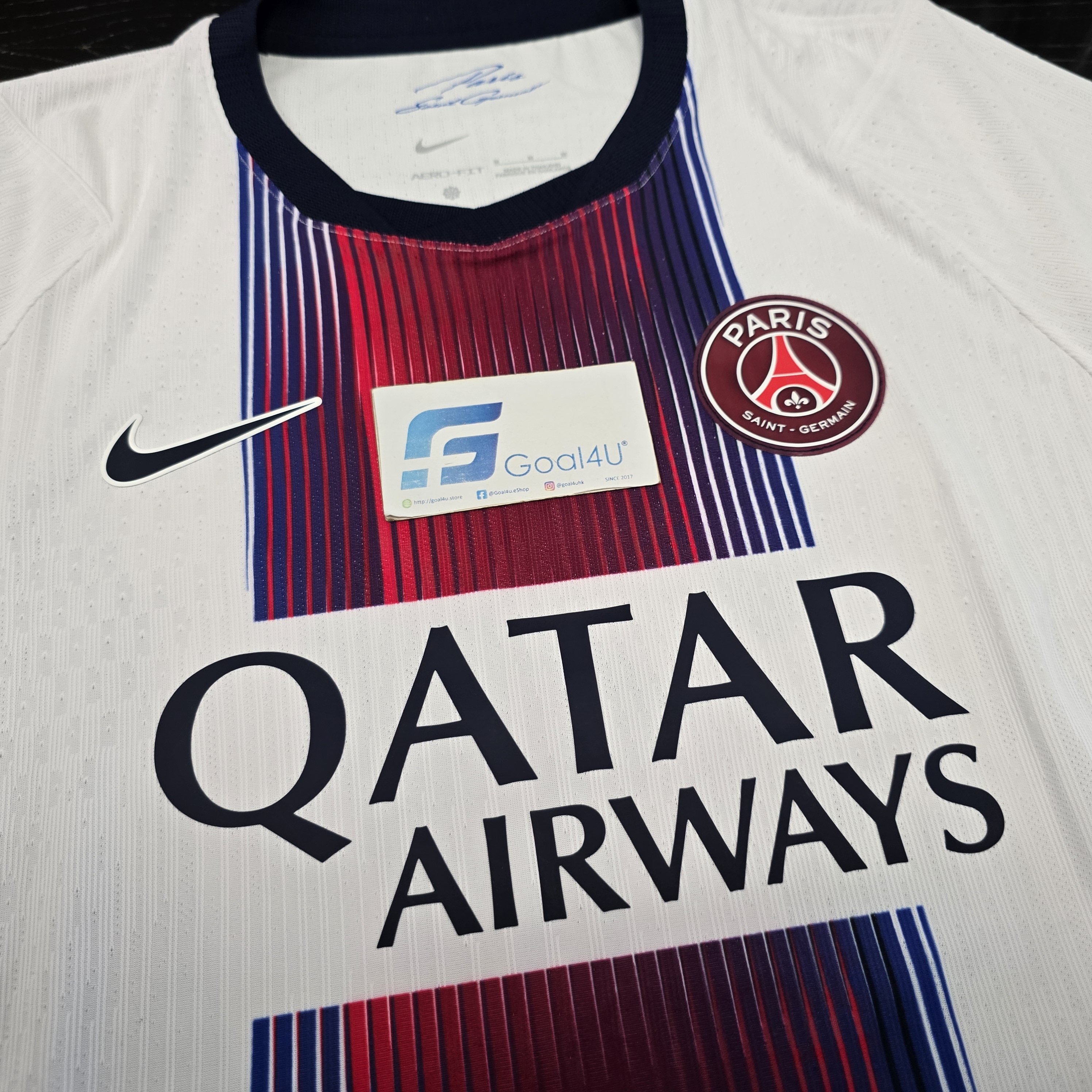 Nike PSG 巴黎聖日門 2026-27 作客球員版球衣 (可加印字章) II1788