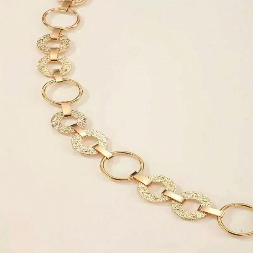 Hollow Round Chain Belt
