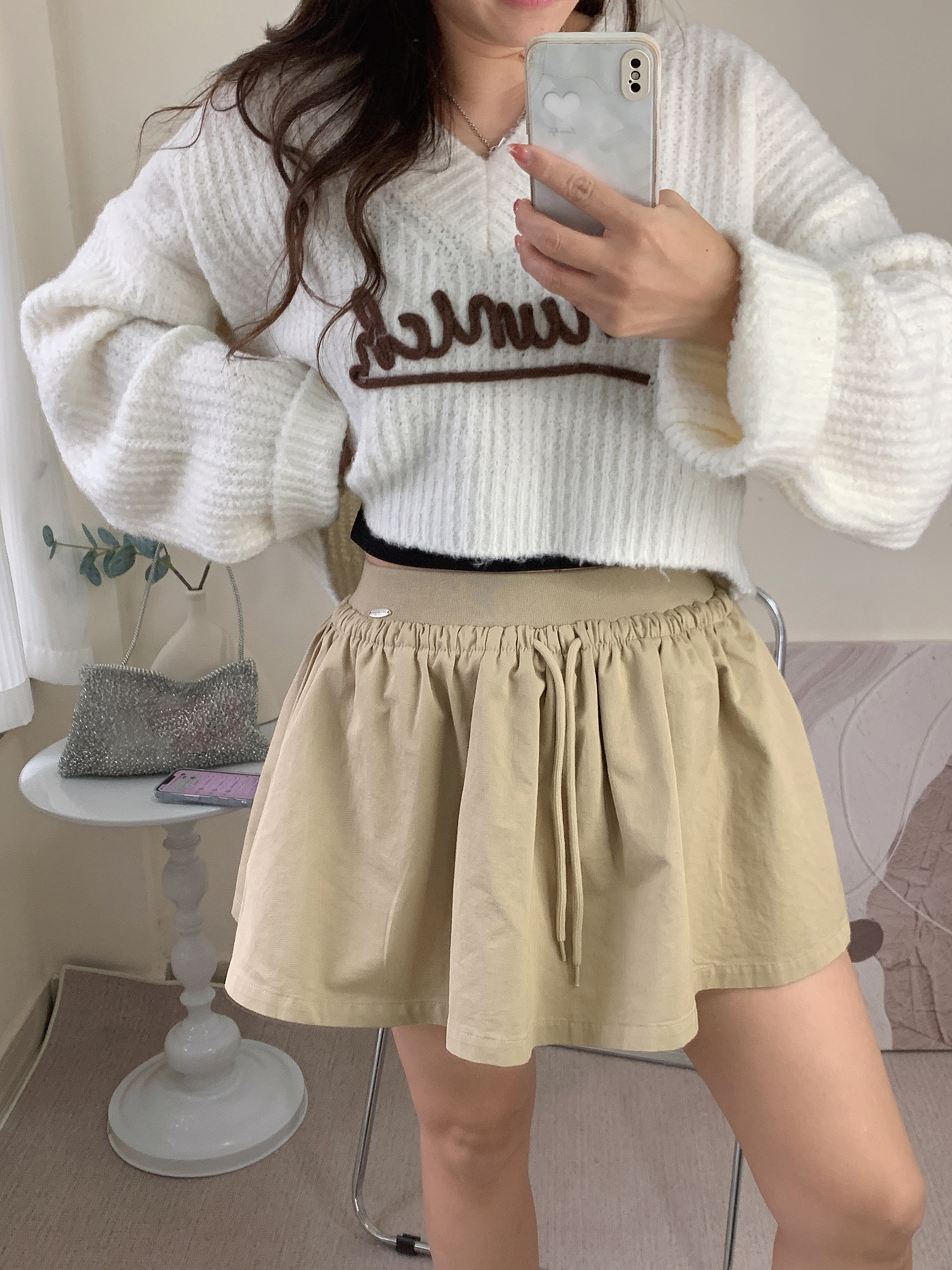 小鐵牌短裙（兩色）