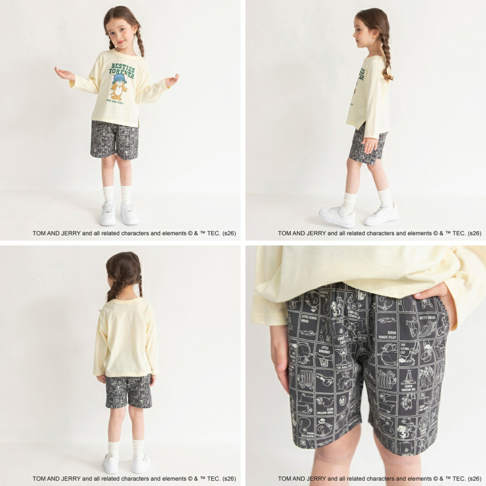 🆕【⭐訂購⭐】 🇯🇵日本直送 🌀#TomNJerry 全印花短褲［2款選］🌀 [ELAA-0231][260225]