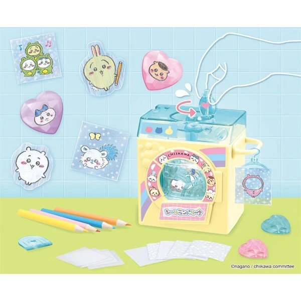 日本Chiikawa貼紙DIY製作機 日本版 吉伊卡哇貼紙玩具 手作創意禮物 兒童DIY貼紙機