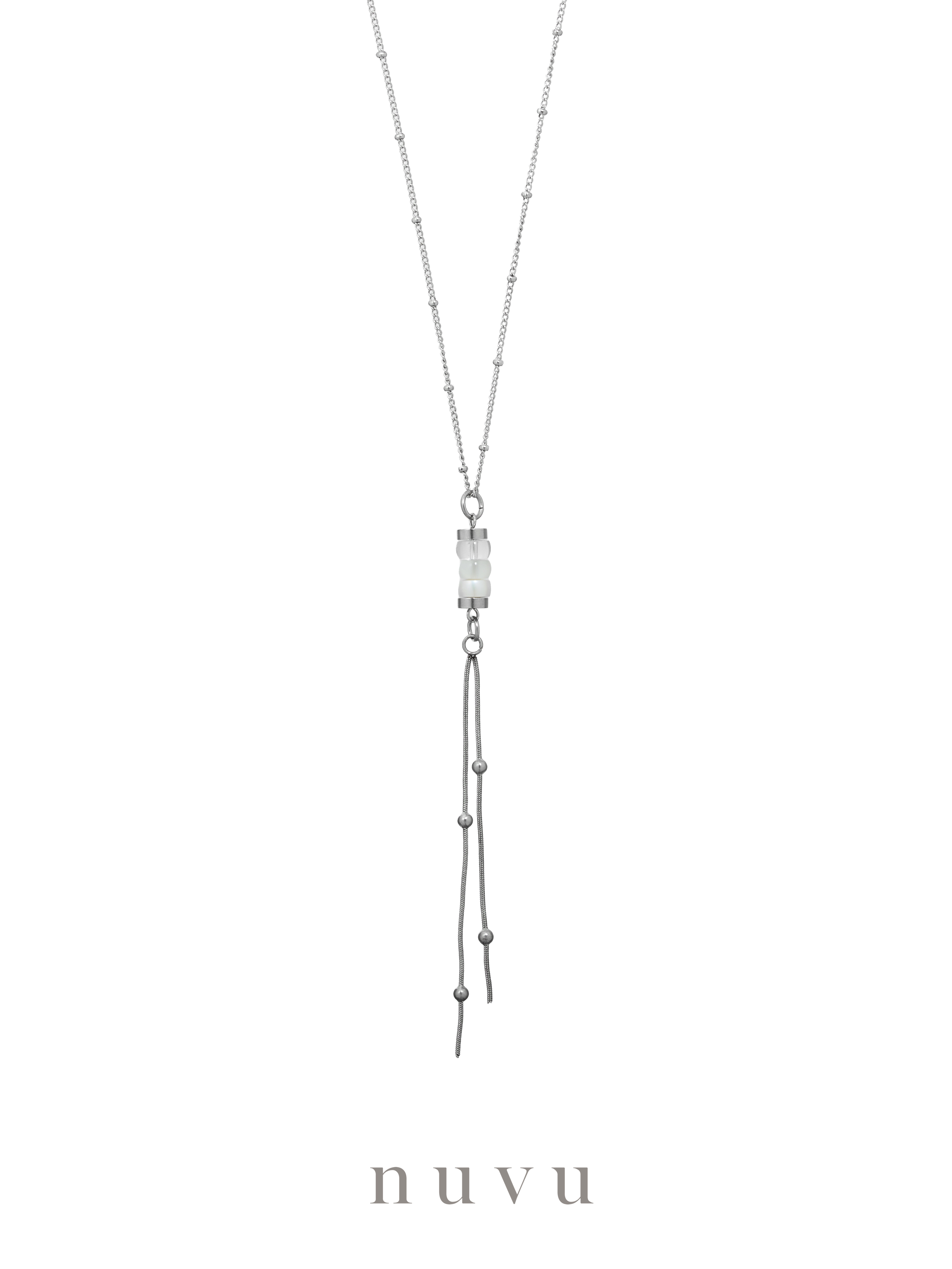 Shade of White Necklace